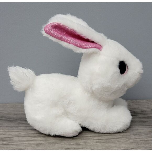 Zuru Pets Alive Mama Bunny White Interactive Plush #9554 Floppy Ears - Picture 4 of 11